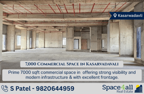 Kasarwadavli Office for Lease