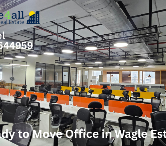Ready to Move Office in Wagle Estate